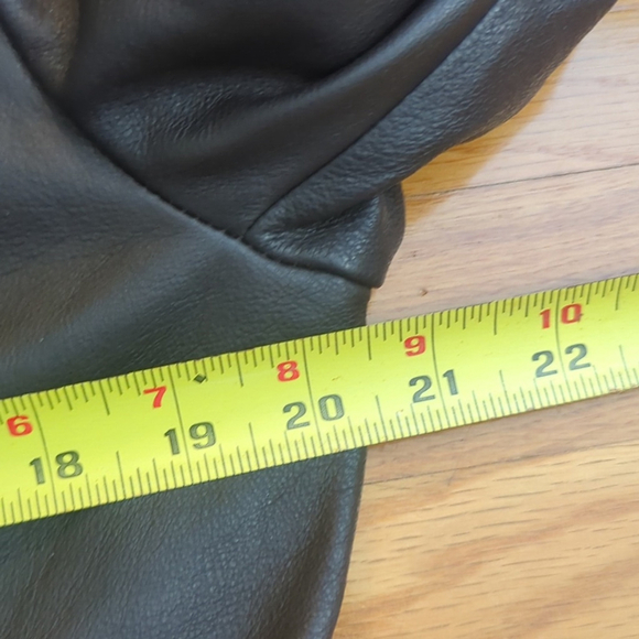 Wilsons Leather brown 3 button jacket Large - Picture 8 of 15